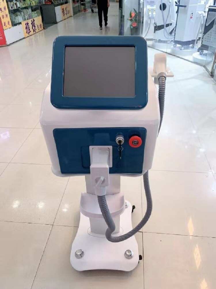 Professional 600W Macro channel 808nm diode laser hair removal skin rejeuvnation machine painless CE